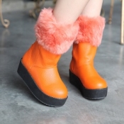 Plus size wholesale comfortable platform winter bo