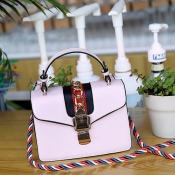 Lovely Fashion Chain Decorative Hasp Design Pink P