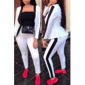 Lovely African Patchwork White Twilled Satin Two-p