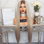 Lovely Fashion Brown Long Straight Wigs