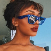 Lovely Chic Blue PC Sunglasses