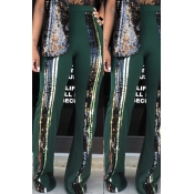 Lovely Trendy Sequined Decorative Blackish Green B