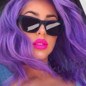 Lovely Trendy Black PC Sunglasses