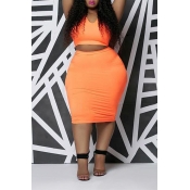 Lovely Casual Tank Sleeveless Croci Plus Size Two-