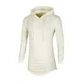 Lovely Casual Hooded Collar White Hoodies