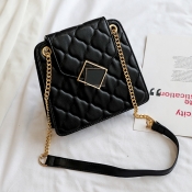 Lovely Trendy Black Crossbody Bag