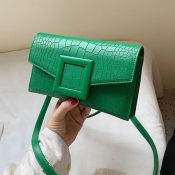Lovely Chic Green Messenger Bag