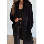 Lovely Trendy Winter Black Coat