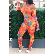 Lovely Casual Printed Croci One-Piece Jumpsuit