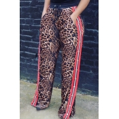 Lovely Casual Leopard Printed Pants