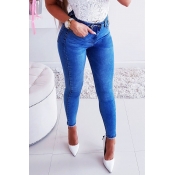 Lovely Leisure Skinny Royal Blue Jeans