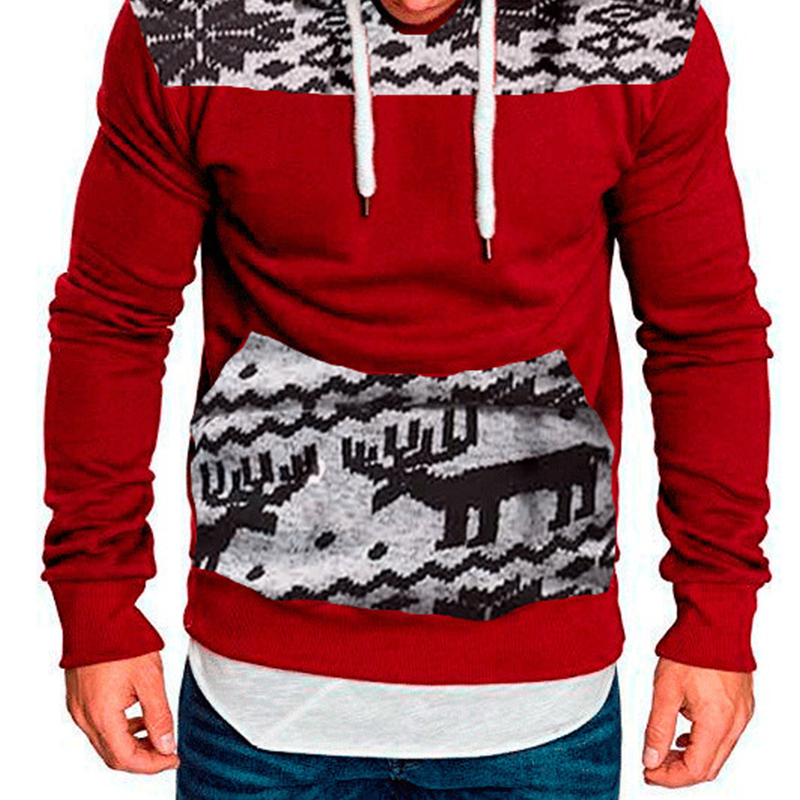 Lovely Casual Hooded Collar Red Hoodie