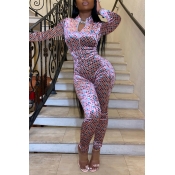 Lovely Chic Dot Printed Multicolor One-piece Jumps