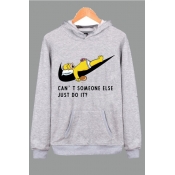 Lovely Leisure Character Grey Hoodie