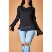 Lovely Street Plaid Print Black And White Camisole