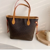 Lovely Casual Zipper Design Brown Crossbody Bag