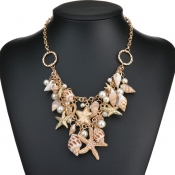 Lovely Trendy Hollow-out White Necklace