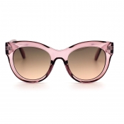 Lovely Chic Big Frame Design Pink Sunglasses