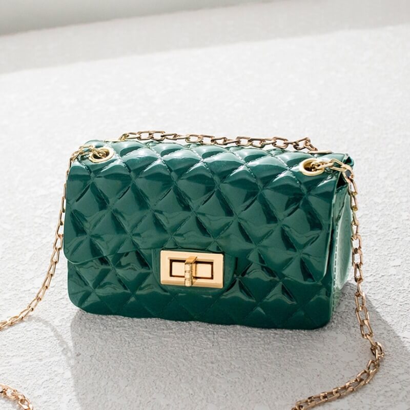 LW Geometric Print Crossbody Bags