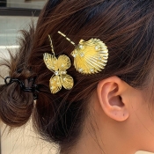 lovely Stylish Butterfly Gold Hairpin