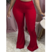 LW BASICS Casual Skinny Wine Red Pants