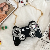 LW Chic Game Machine Black Crossbody Bags