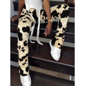 Lovely Street Print Black Pants