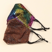 lovely Print Multicolor Face Mask