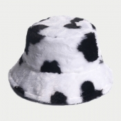 Lovely Trendy Print White Hat