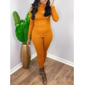 Lovely Casual Turtleneck Long Sleeve Croci Two Pie