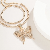Lovely Stylish Butterfly Gold Bracelet
