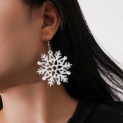 Lovely Stylish Hollow-out White Earring