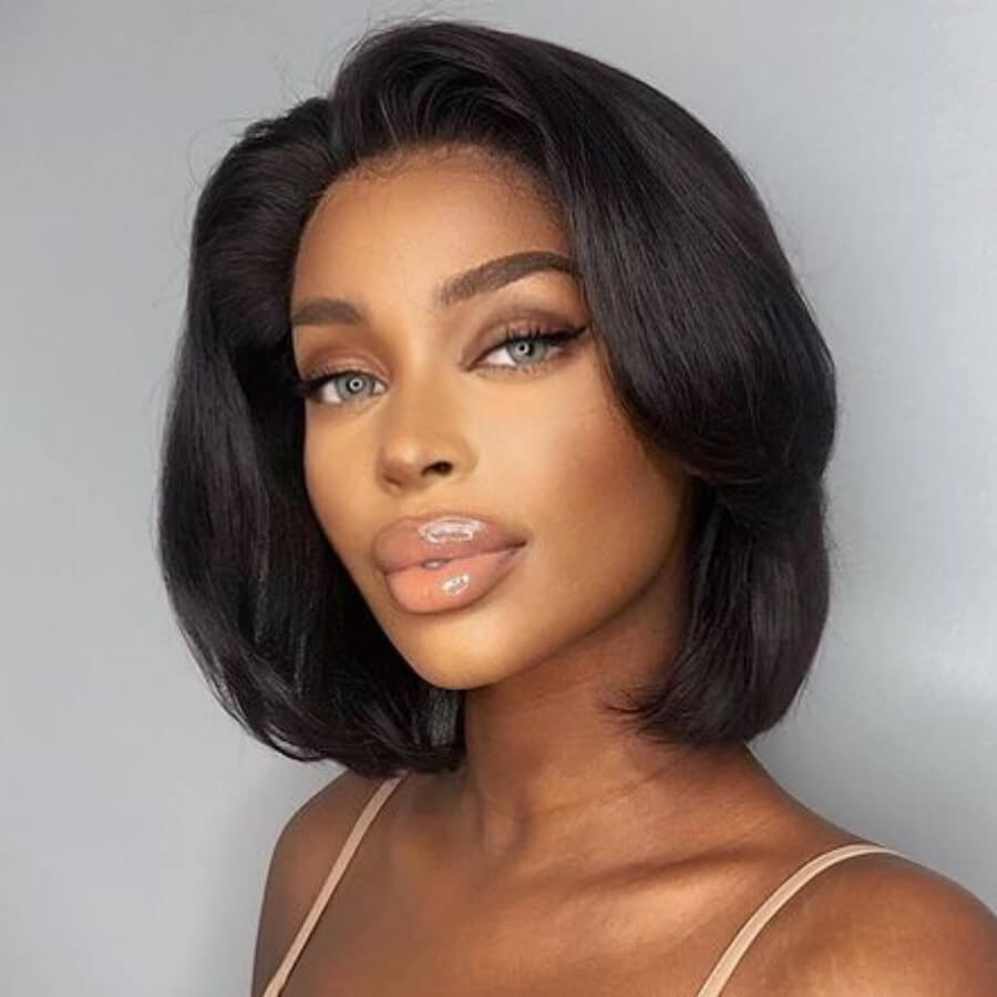 Lovely Casual Bobo Black Wig