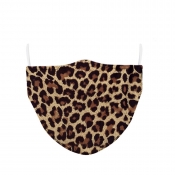 Lovely Casual Leopard Print Face Mask