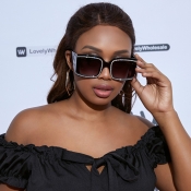 Lovely Chic Pearl Decoration Black Sunglasses