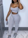 LW Cami Crop Top Yoga Pants Set