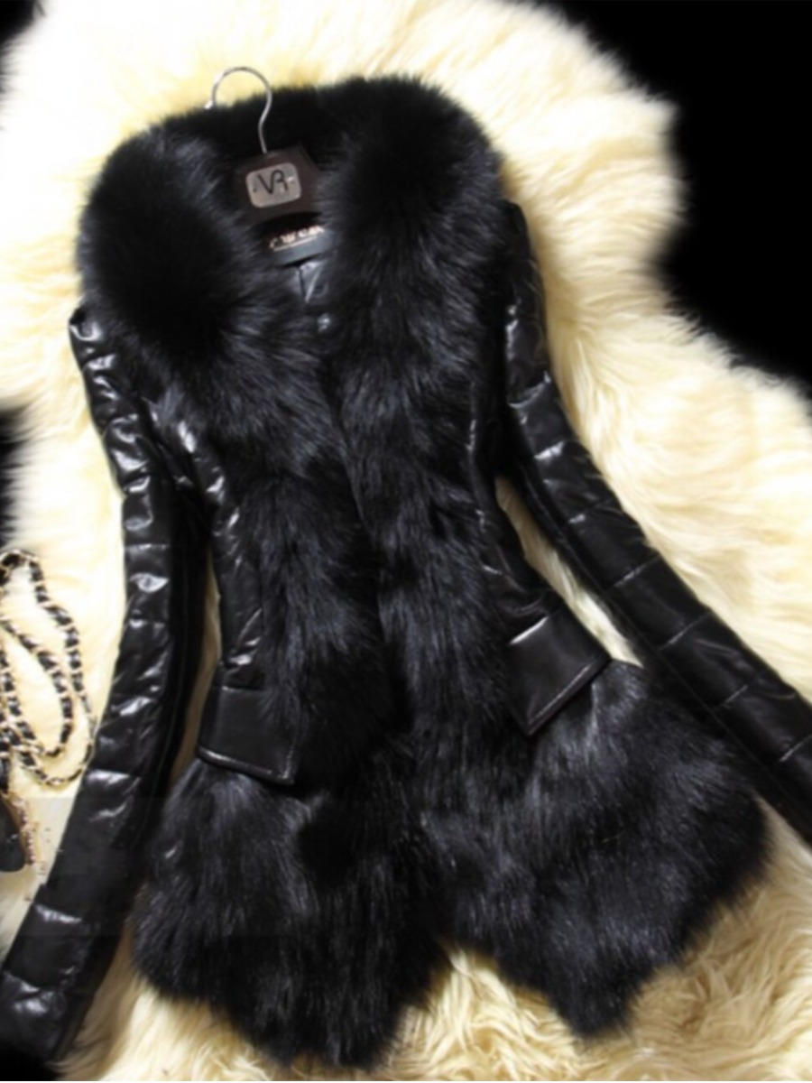 LW Faux Leather Teddy Jacket LW Faux Leather Teddy Jacket