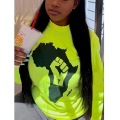 LW Africa Fist Print T-shirt