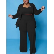 LW Plus Size High-waisted Cami Three-piece Pants S