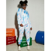 LW Tie Dye Pocket Design Pants Set