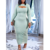 LW SXY Plus Size See-through Patchwork Cut Out Bod