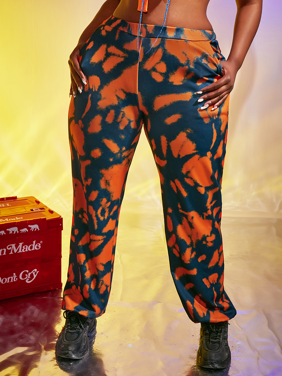 LW Tie-dye Loose Pants