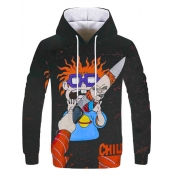 LW COTTON Men Polyester Cartoon Mixed Print Regula