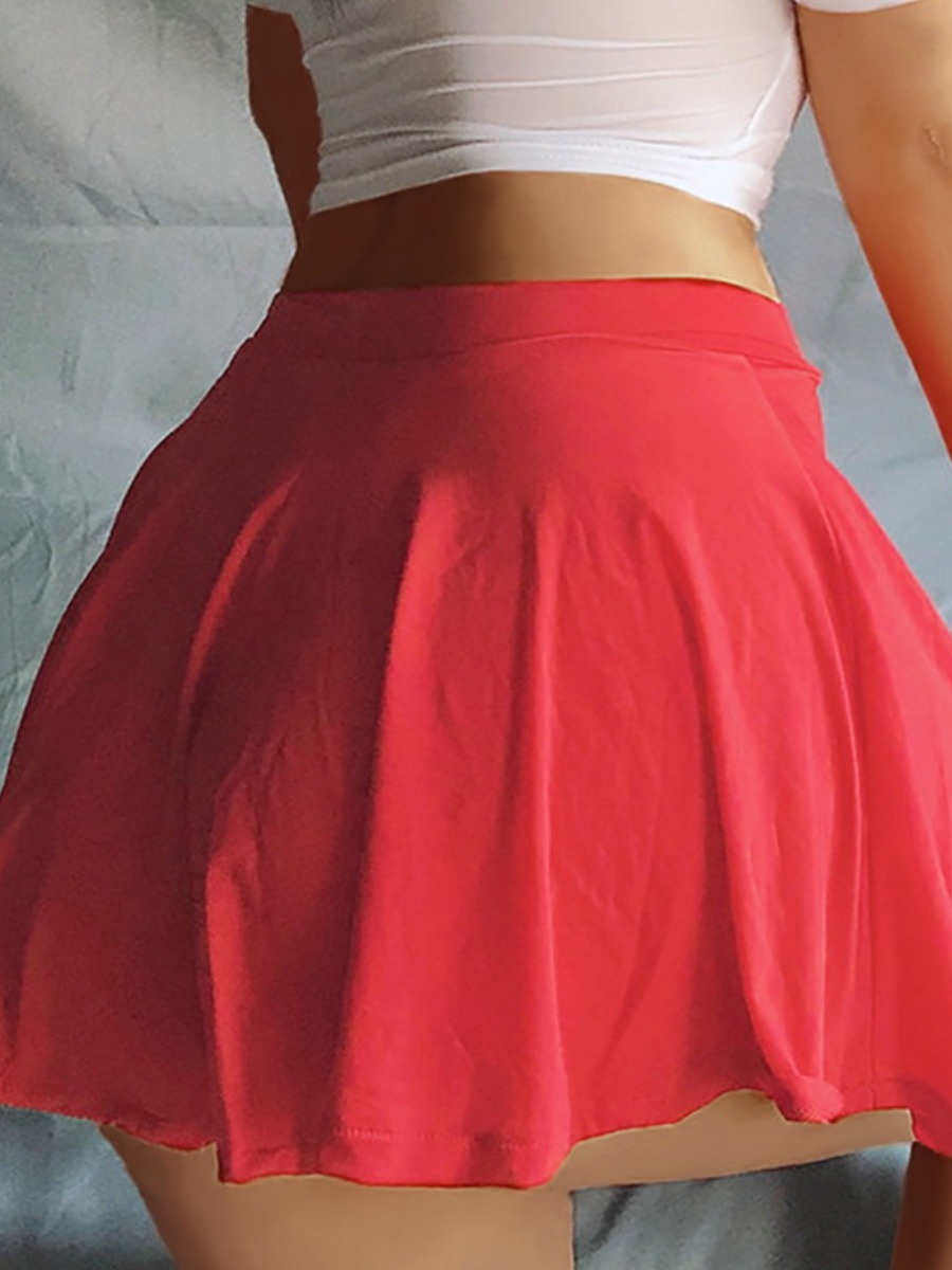 LW SXY Plus Size See-through Hip Skirt