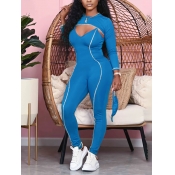 LW Striped Cami Two-piece Jumpsuit (With Face Mask