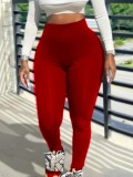 LW BASICS Plus Size High Waist Skinny Stretchy Leggings