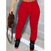 LW Plus Size Mid Waist Drawstring Sweatpants