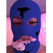 LW Broken Heart Print Knit Face Mask