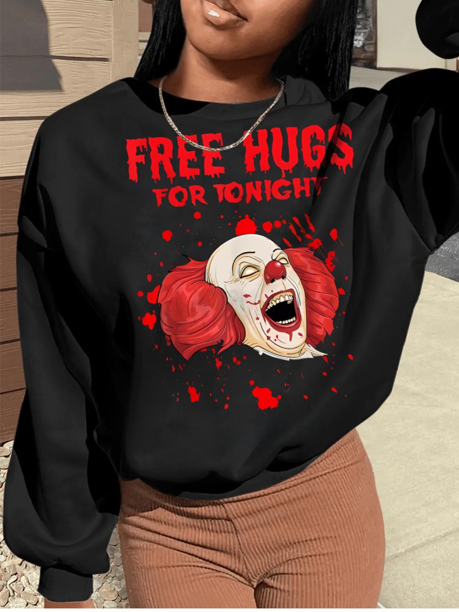 LW Figure Letter Print Sweatshirt