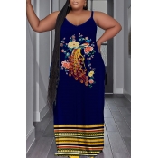 LW Plus Size Tie Dye Cami Loose Dress